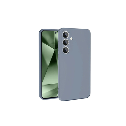 Galaxy S24 Fe Kılıf Nano İçi Kadife Silikon - Gri
