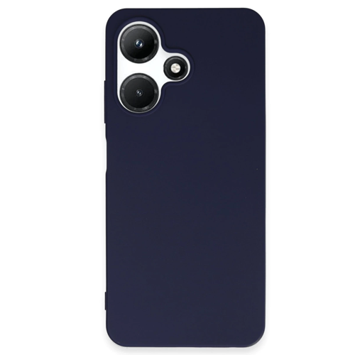 İnfinix Hot 30I Kılıf First Silikon - Lacivert