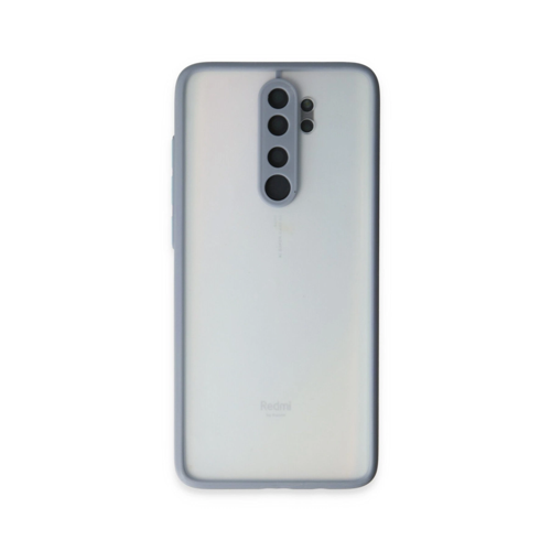 Redmi Note 8 Pro Kılıf Montreal Silikon Kapak - Gri