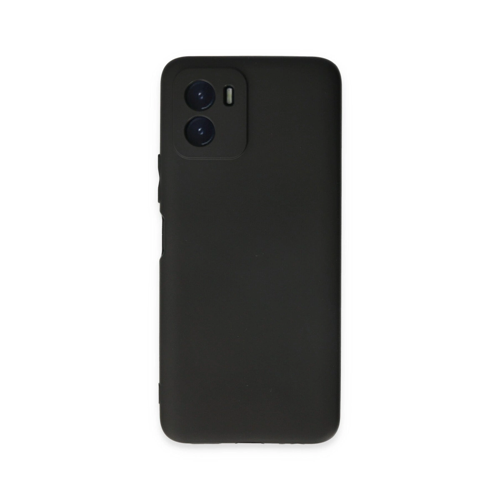 Vivo Y15S Kılıf First Silikon - Siyah