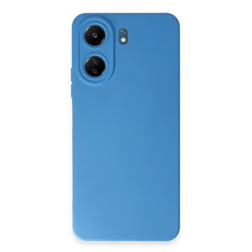 Redmi 13C Kılıf Nano İçi Kadife Silikon - Mavi