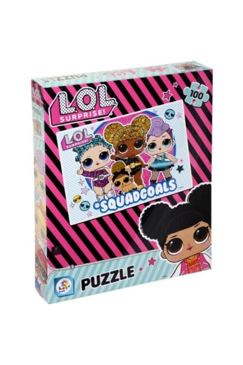 Çocuklar İçin L.O.L 100 Parça Puzzle – Zeka Geliştirici Yapboz