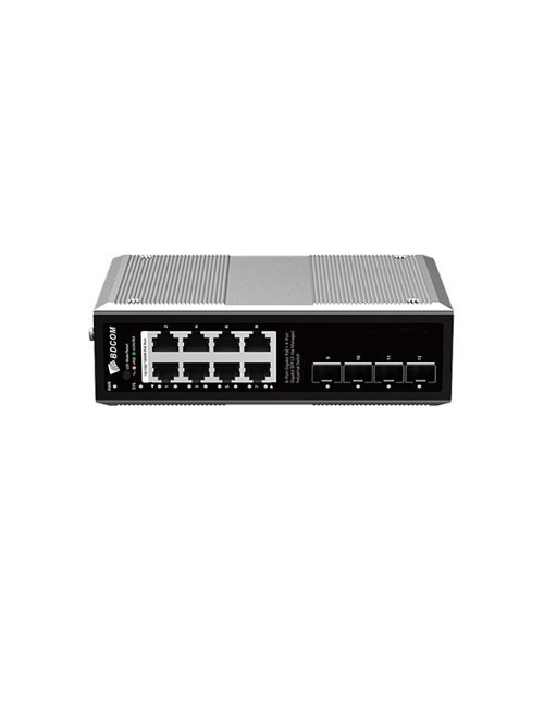 IES200-L25-8P2S 10 Port GIGABIT 8xPoE 240W 2x1000 SFP L3-LITE Yön. Switch