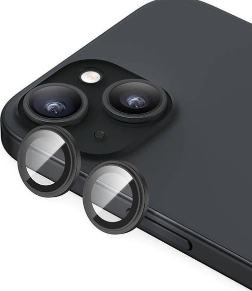 iphone 15 Uyumlu Benks King Kong Corning Kamera Lens Koruyucu Siyah