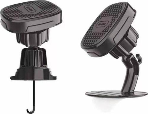 Magnetik Dönebilen Araç İçi Telefon Tutucu Go Des Gd-Hd835S 2İn1 Havalandırma Ve Düz Zemin Tasarım