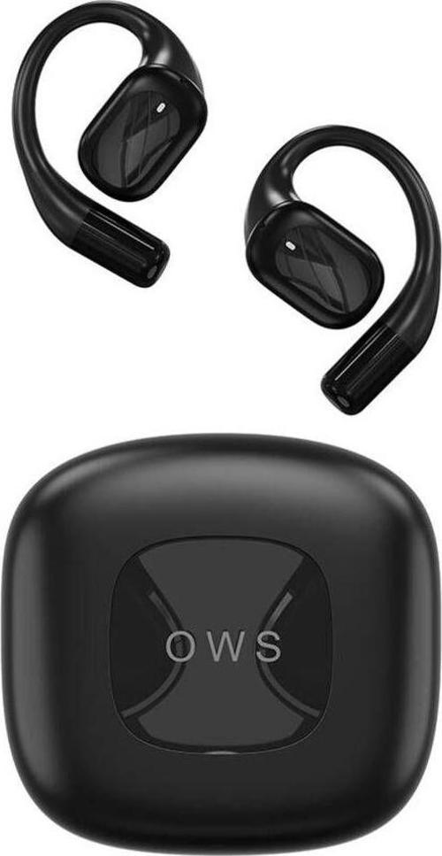 Bluetooth Kulaklık Wiwu O100 Openbuds Tws Wireless 5.3 Kulak İçi Tasarımlı Siyah