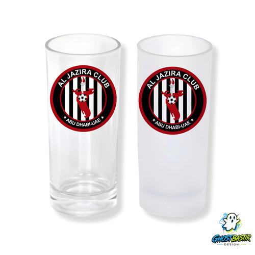 Al Jazira F.C. Buzlu / Buzsuz Seçenekli Rakı Bardağı – 1 Adet Şık Sunum Bardağı 0288
