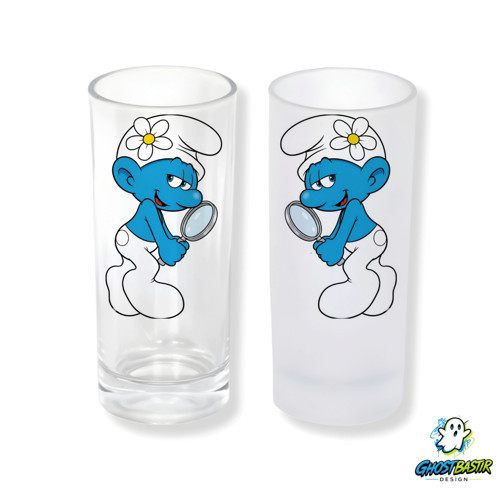 Süslü Şirin Buzlu / Buzsuz Seçenekli Rakı Bardağı – 1 Adet Şık Sunum Bardağı 0258