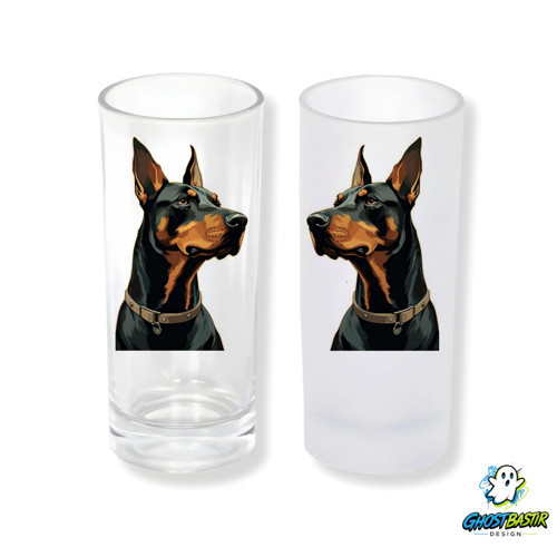 Doberman Buzlu / Buzsuz Seçenekli Rakı Bardağı – 1 Adet Şık Sunum Bardağı 0277