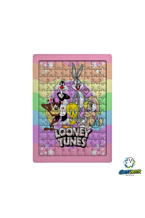 Looney Tunes 99 Parça Ayaklı Puzzle – Dekoratif Çocuk Yapbozu 0258