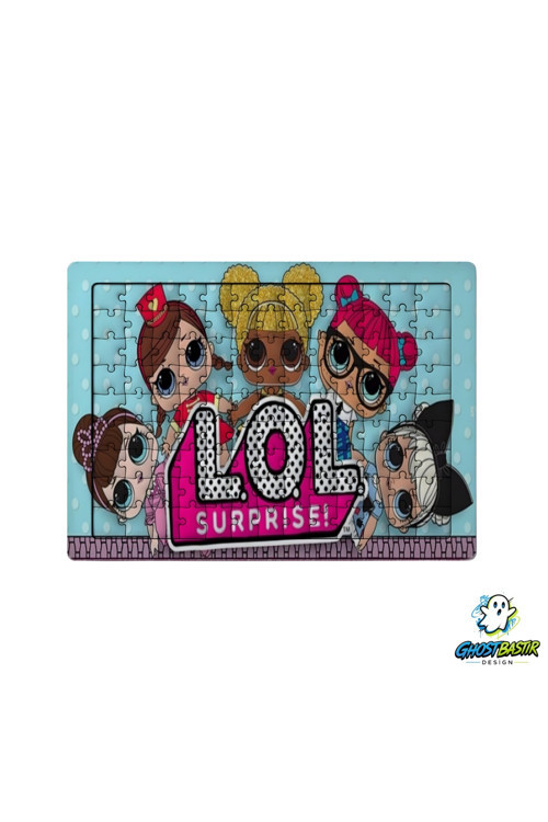 LOL Surprise 99 Parça Ayaklı Puzzle – Dekoratif Çocuk Yapbozu 0254