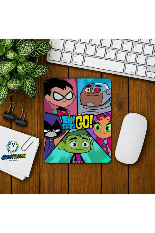 Teen Titans Go Baskılı Oyuncu Mousepad 0308