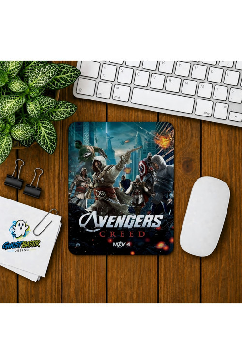 Avengers Creed Baskılı Oyuncu Mousepad 022