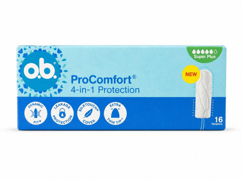 O.B Pro Comfort Super Plus 16 Tampon