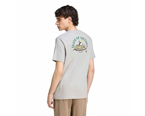M TASTE OF VICTORY PASTA TEE Erkek Günlük Tişört KG0945 Gri