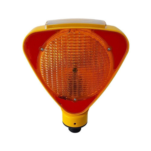 Sarı Solar Flaşörlü Ledli Lamba