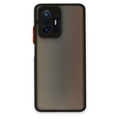 Mi 11T Pro Kılıf Montreal Silikon Kapak - Siyah