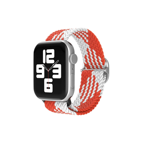 Watch 42Mm Kordon - Beyaz-Kırmızı