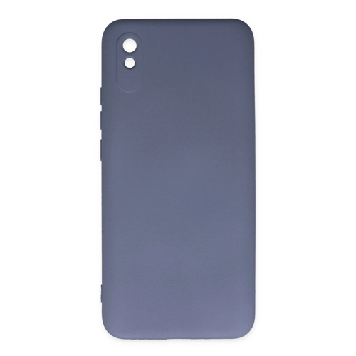 Redmi 9A Kılıf Nano İçi Kadife Silikon - Gri