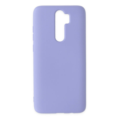 Redmi Note 8 Pro Kılıf Nano İçi Kadife Silikon - Lila