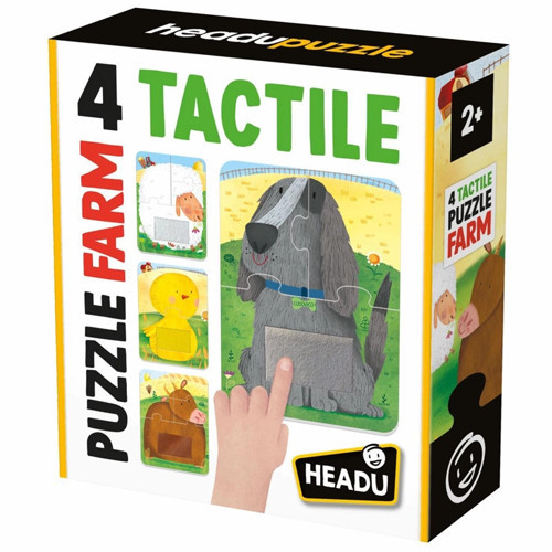 4 TACTILE PUZZLE FARM (+2 YAŞ)