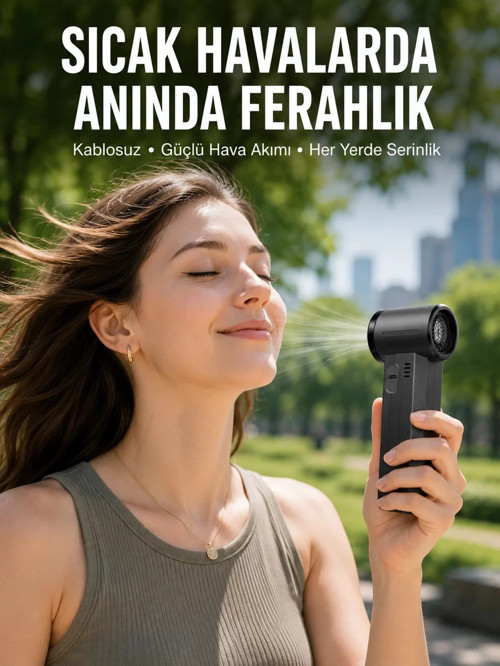 ® Turbo Motorlu Çok Amaçlı Temizlik ve Soğutma Cihazı Yeni Nesil
