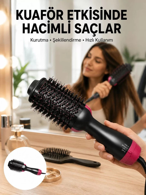 ® Fön Tarak 1200 W Saç Şekillendirici Saç Düzleştirici Saç Kurutma Yeni Nesil