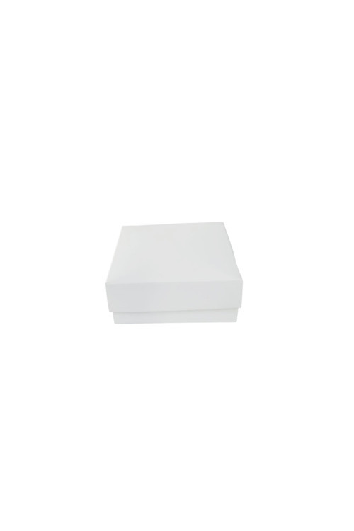 7x7x3 cm Tam Kapaklı 50 Adet Selefonlu Süngerli Takı Kutusu