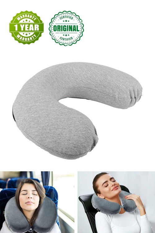 Visco Boyun Yastığı Seyahat Yastığı Ortopedik Seyahat Boyun Yastigi