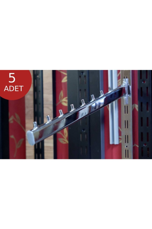 Eğimli Baston 40 Cm 5 Adet Koniğe Veya Dikmeye Geçmeli