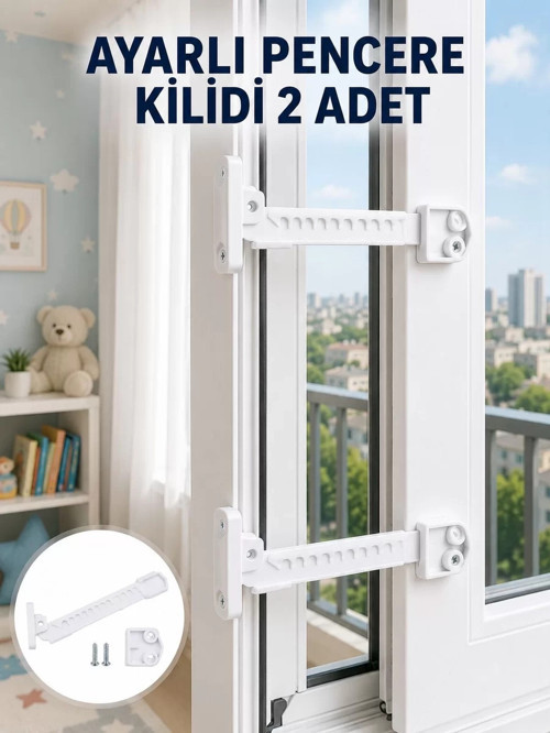 ® İçe Açılan Pencereler İçin Güvenlik ve Sınırlayıcı Aparat Yeni Nesil