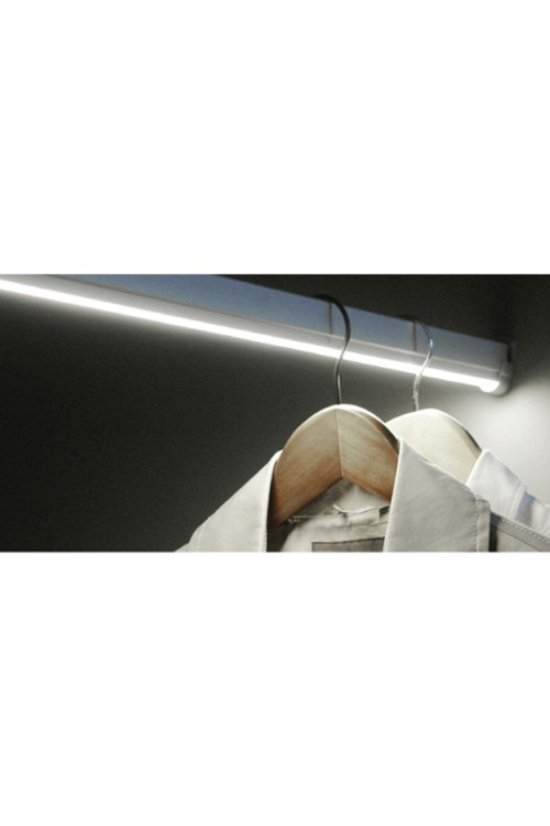 Ledli Dolap Askı Borusu Pilli Hareket Sensörlü 81-100cm