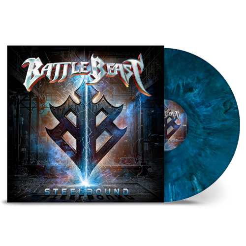 Battle Beast - Steelbound (Limited Indie Exclusive Edition) (BlueWhiteDark GreenBlack Marbled Vinyl)