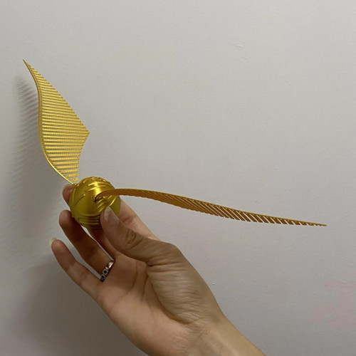 Harry Potter Golden Snitch Altın İspiyoncu Esnek Kanatlı Oynanabilir Form