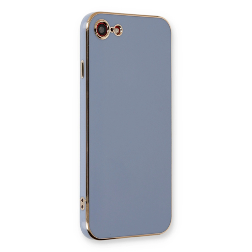 İphone 7 Kılıf Volet Silikon - Mavi