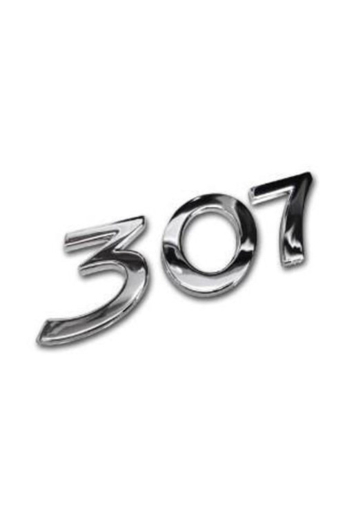 Peugeot 307 Arka Bagaj Kaputu Üzeri 307 Yazısı 8665.C1