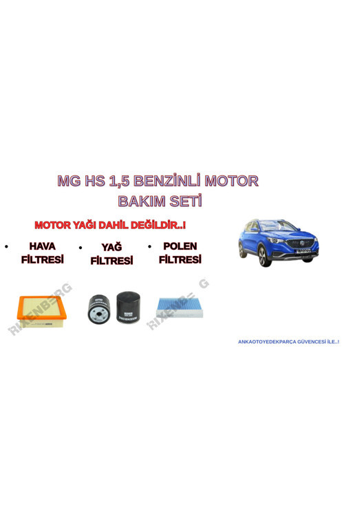 Mg Hs 1,5 Benzinli Motor 2022>Bakım Seti