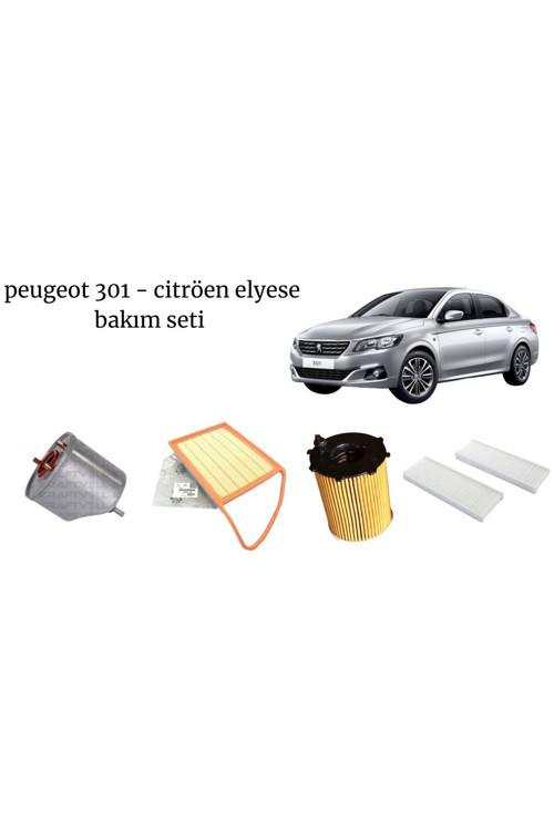 Peugeot 301 Ve Ctröen Elyese Dizel Araç Bakım Seti
