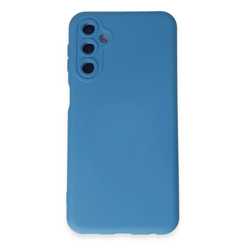 Galaxy M14 5G Kılıf Nano İçi Kadife Silikon - Mavi