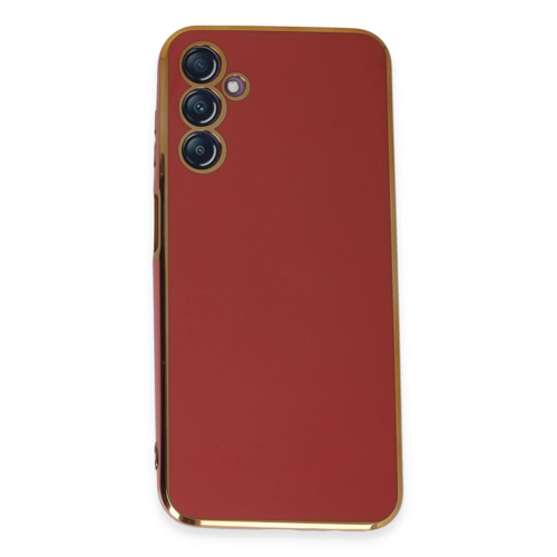 Galaxy M14 5G Kılıf Volet Silikon - Kırmızı