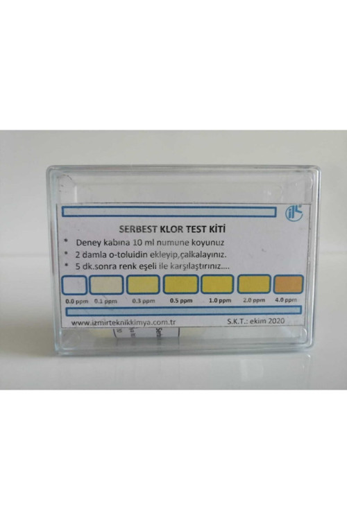 Serbest Klor Test Kiti