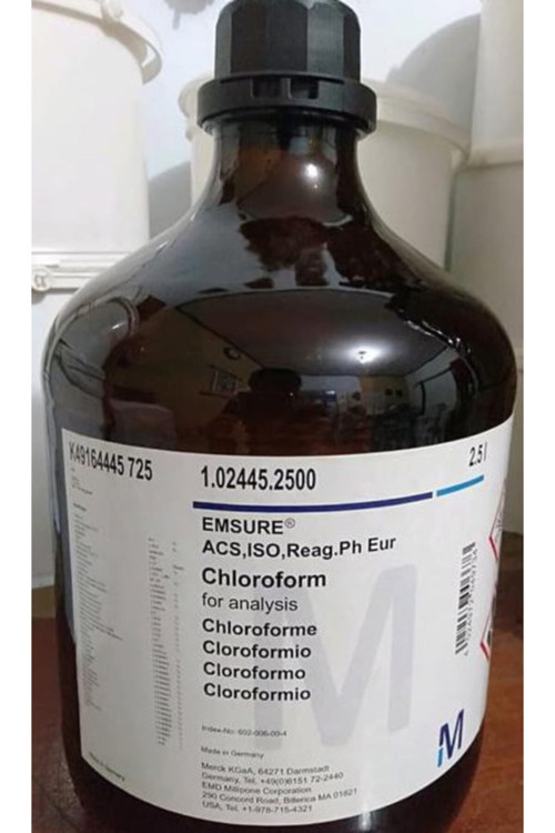 102445 Chloroform For Analysis Emsure® Acs,Iso,Reag. Ph Eur 2.5 L