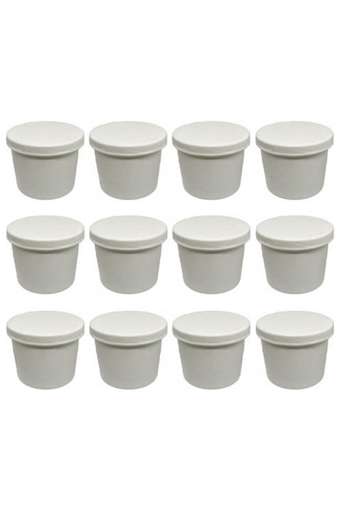 Pomat Kutusu Beyaz 50 Gr 12 Adet