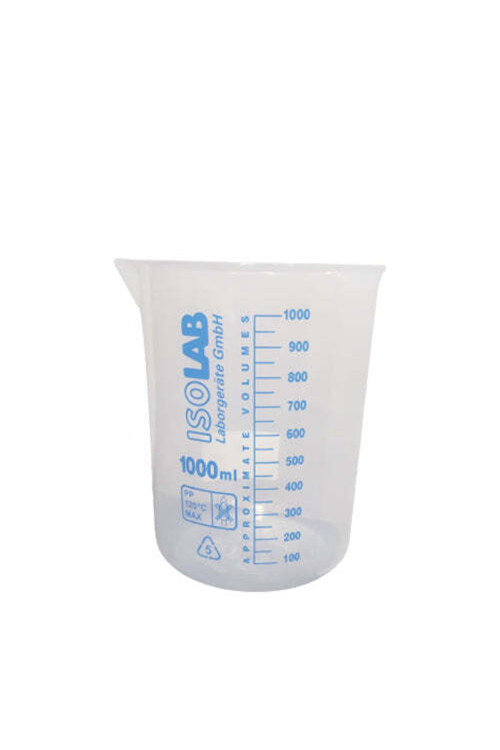 Beherglas Plastik Beher 1000 Ml