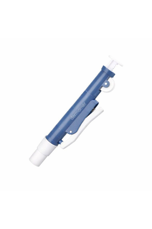 Dermomer 2 Ml Pipet Pompası - Makaralı Puar Mavi - Pipet Pompası Plastik - Pi Pump - Mavi 2Ml Puar