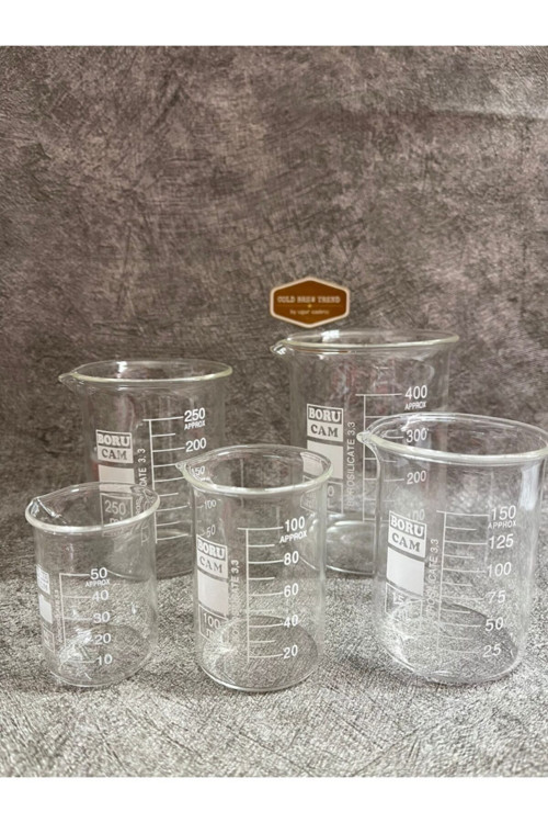 Beher Cam Kısa Form 5000 Ml