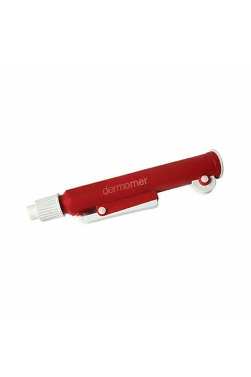 Dermomer 25 Ml Pipet Pompası - Makaralı Puar Kırmızı - Pipet Pompası Plastik - Pi Pump - Kırmızı 25Ml Puar