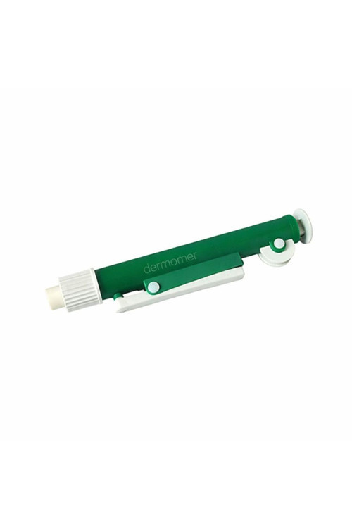 Dermomer 10 Ml Pipet Pompası - Makaralı Puar Yeşil - Pipet Pompası Plastik - Pi Pump - Yeşil 10Ml Puar