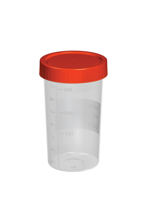 Numune Kabı 200 Ml - 250 Ml Steril (İdrar Beheri) 200 Adet