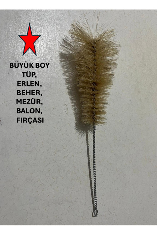 Tüp Fırçası, Beher, Fırçası, Erlen Fırçası - Büyük Boy Fırça